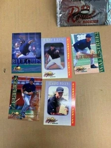 2000 Royal Rookies Wall Street  - Baseball Card - various players - 22 packs - Picture 1 of 2
