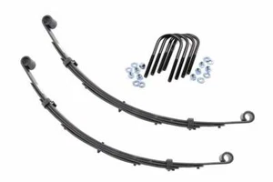 Rough Country Front Leaf Springs 3" Lift For Jeep GW 84-90/Wagoneer 74-83 - Picture 1 of 4