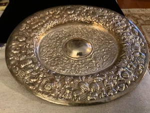 TREASURES OF RUSSIA MOSCOW 1992 SILVER PLATED Platter. 18”x15”x2” - Picture 1 of 6