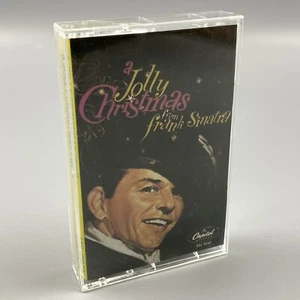 A Jolly Christmas From Frank Sinatra Cassette Tape Capitol Records 1985 VG+ - Picture 1 of 5
