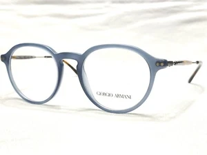 NEW Giorgio Armani AR7156 5682 Mens Round Opal Eyeglasses Frames 48/19~145 - Picture 1 of 7