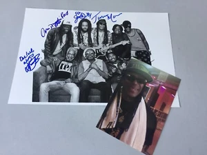 THE WAILERS 2018 (Junior Marvin,Owen Reid) In-person signed  Foto 20 x 30 + Foto - Picture 1 of 1