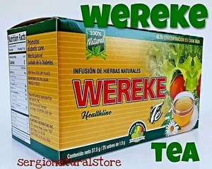 TE DE WEREKE Tea 25 bags 1.5 grs High Concentration 100% Natural EFECTIVO - Picture 1 of 9
