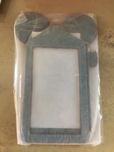 NWT Disney Happy Dream- Mickey Mouse Blue Lanyard ID & Coin Travel 5 Slot Wallet - Picture 1 of 3