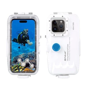 Funda de buceo mejorada para iPhone 14 Plus / 14 Pro Max impermeable foto submarina... - Imagen 1 de 9