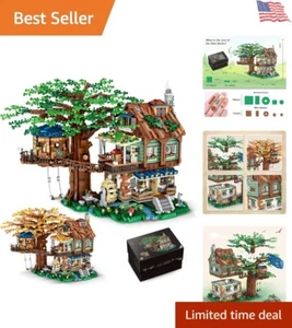Tree House Building Blocks Set 4761 PCS Non-Toxic Interlocking Toys for Adults - Picture 1 of 11