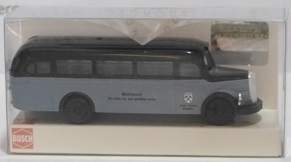 Busch 41049 MB O 3500 Zechenbus Ruhrpott in OVP Sammlerstück Viktoria Schacht 8 - Bild 1 von 1
