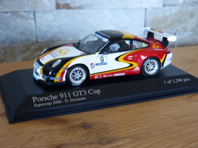 Porsche 911 997 GT3 Cup 2007 Dermont #9 Supercup Minichamps Modellino 1:43 - Immagine 1 di 4