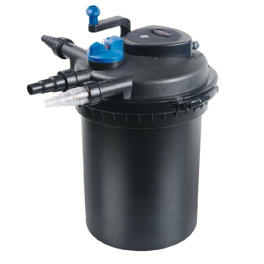 AquaOne CPF 10000 Bio Druckteichfilter 12000l Teichfilter mit 11 Watt UVC Klärer - Bild 1 von 4