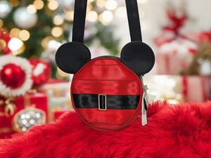 Neu mit Etikett Harveys Sicherheitsgurt Mickey Santa wandelbare Umhängetasche Handtasche Tasche Rucksack LTD - Bild 1 von 13