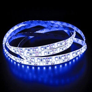 5m (500cm) LED Strip Tape Bar 12V Blue IP65 600LEDs 120LED/m SMD3528 - Picture 1 of 1