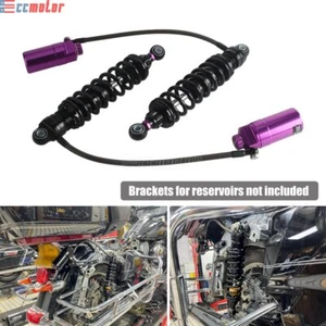 Remote Reservoir Rear Suspensions Shocks For Harley Road Street Glide 1990-2025 - Picture 1 of 15