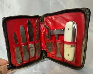 Vtg Interchangeable Pocket Multi-Tool Kit Made in Japan Stainless Steel - Picture 1 of 24