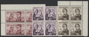 Australia 1966 Decimal Currency 25 values, corner blocks, mint MNH - Picture 1 of 6