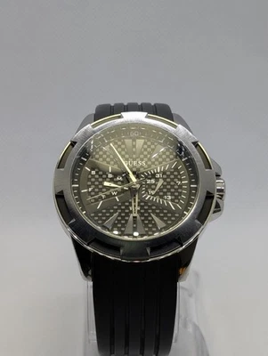 RELOJ GUESS NEGRO SILICONA DÍA, FECHA WATERPRO-U90009G1 Casual deportivo hombre Foto 1 de 4