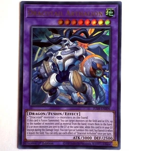 JUSH-EN006 Yu-Gi-Oh! 1st Edition Dracotail Arthalion (V.1 - Ultra Rare) Englisch - Picture 1 of 1