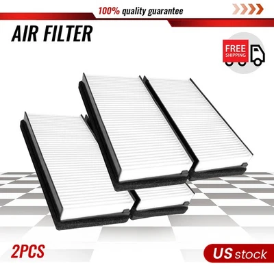 2 peças filtro de ar de cabine para Pontiac Montana Aztek Buick Rendezvous Chevy Uplander - Imagem 1 de 4