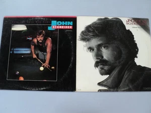 2 John Schneider  12" Vinyl Albums Memory Like You & Take the Long Way Home - Picture 1 of 6