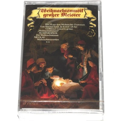 Christmas : Weihnachtsmusik Großer Meister (Cassette Tape 1990) NEW SEALED - Image 1 of 4