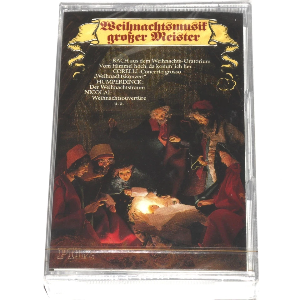 Christmas : Weihnachtsmusik Großer Meister (Cassette Tape 1990) NEW SEALED - Image 1 of 4