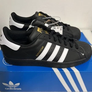 ADIDAS SUPERSTAR II_NEGRO/BLANCO/NEGRO JI0079-TALLA 11 NUEVO CON ETIQUETAS. - Imagen 1 de 5