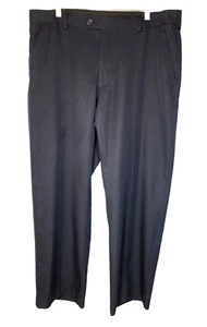 IZOD Mens Navy Flat Front Golf Pant Straight Leg Pockets Lightweight Size 38/30 - Picture 1 of 8