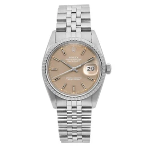 Rolex Datejust 36mm Jubilee Steel Ghost Dial Automatic Watch 16030 - Picture 1 of 7