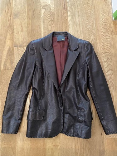 Giacca di pelle Fendi