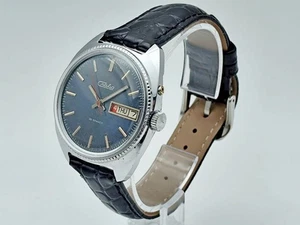Reloj Pulsera SLAVA 2428 Vintage Soviético Mecánico Soviético Reloj Reparado URSS - Imagen 1 de 12