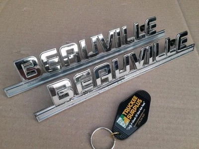 Chevrolet Serie G 85-95 furgoneta BEAUVILLE emblemas guardabarros insignias Foto 1 de 4