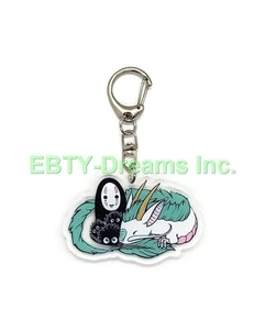 Set of 1 Spirited Away Acrylic Keychain Kaonashi No Face, Haku v1 - Picture 1 of 2