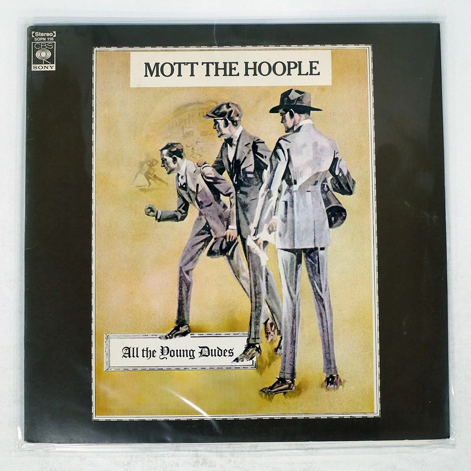 MOTT THE HOOPLE ALL THE YOUNG DUDES CBS SOPN116 Japan VINYL LP Foto 1 de 1