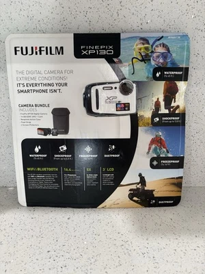 NEW Fujifilm FinePix XP130 16MP Water Proof Shock Proof Digital Camera - Image 1 of 4
