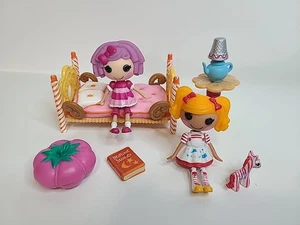 Pillow's Sleepover Party Lalaloopsy Mini Doll Complete with Spot Splatter Splash - Foto 1 di 5