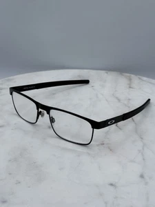 Montatura occhiali da vista Oakley Metal Plate Titanium OX5153-0156 nero satinato 56-18 138 - Foto 1 di 10