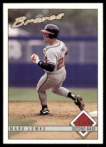 1993 O-Pee-Chee Mark Lemke Atlanta Braves #236 - Picture 1 of 2