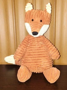 Jellycat 17" Cordy Roy Fox Plush London Corduroy Stuffed Toy Orange Ribbed F - Picture 1 of 7
