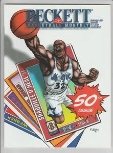 SHAQUILLE O'NEAL BECKETT RIVISTA SETTEMBRE 1994 #50 BASKET CARD GUIDA PREZZO - Foto 1 di 2