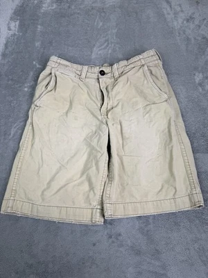 American Eagle Longer Length Cargo Shorts Men’s Size 32 Beige - Image 1 of 4