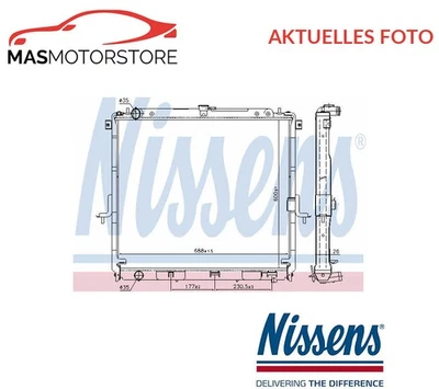 KÜHLER WASSERKÜHLER MOTORKÜHLER NISSENS 68726 P FÜR NISSAN NP300 NAVARA 2.5L - Image 1 of 4