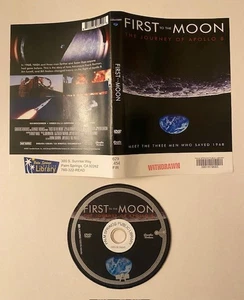 First To the Moon - (LIBRARY EDITION) DVD and Cover Art Only (NO CASE) - Picture 1 of 5