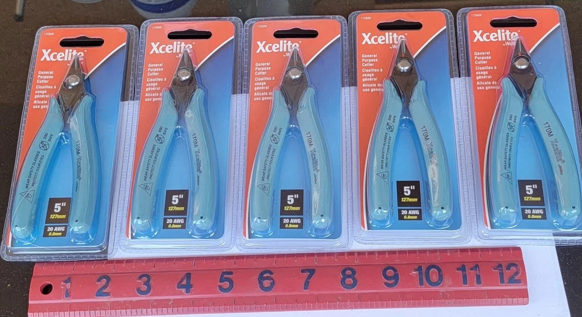 Metal Wire Cutters Weller Xcelite 170MVN Micro Shear Cutter, Tapered ...