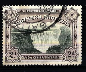 SOUTHERN RHODESIA - SOUTHERN RHODESIA - 1935 - Victory Falls - 2.d - Picture 1 of 1