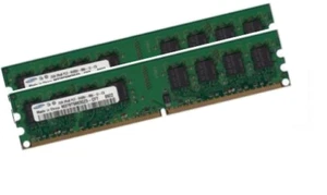 Samsung 4GB 2x 2GB DDR2 800MHz M378T5663QZ3-CF7 RAM Memory PC-6400 PC-800 240P - Picture 1 of 1