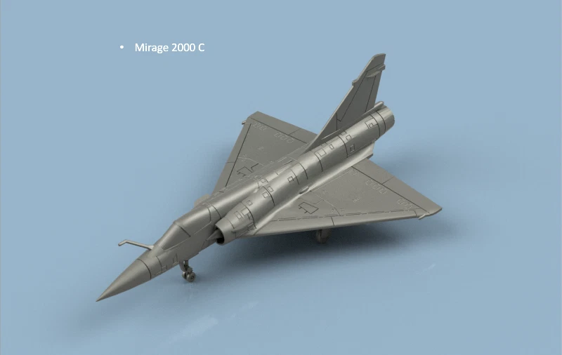 Larsenal	3D 400 246	1:400 Mirage 2000 C x5 - Photo 1/1