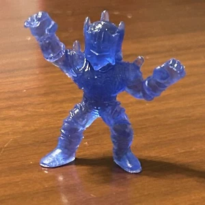 2002 Bandai ULTIMATE MUSCLE Men Kinnikuman KEVIN MASK Figure BLUE TRANSLUCENT - Picture 1 of 6