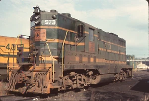 MEC Maine Central EMD GP7 Original Kodachrome Kodak slide - Picture 1 of 1