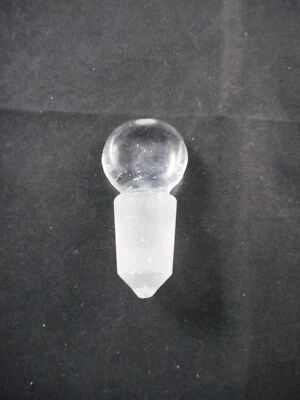 KIMBLE Glass Stopper for B.O.D. Bottles Pennyhead Style Tapered Down 1/PACK - Image 1 of 2