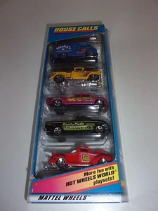Hot Wheels House Calls 5 Car Truck Gift Pack 1998 - Picture 1 of 5