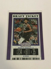 2019-20 Contenders Draft Picks Basketball Blue Foil - Marvin Bagley III - Kings